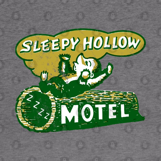 Retro Vintage Sleepy Hollow Motel by StudioPM71